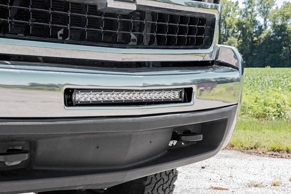 Chevrolet Silverado 2500 HD LED Light Mount - Bumper - Rough Country - 20